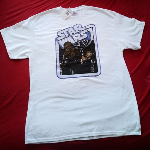 Playera De Chewbacca & Han Solo Talla Grande (l)