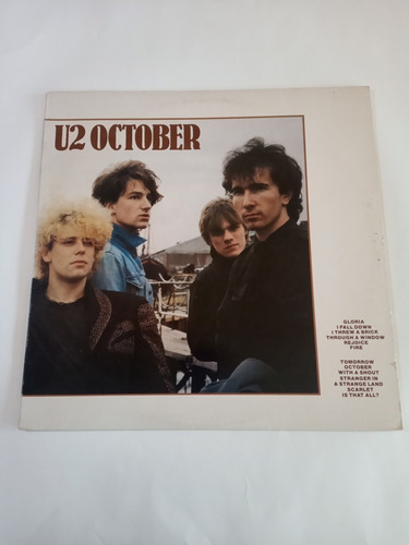 U2 - October Lp Vinilo (Usado)