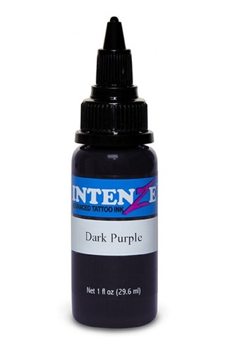 Dark Purple 1 Oz - Tinta Para Tatuar Intenze