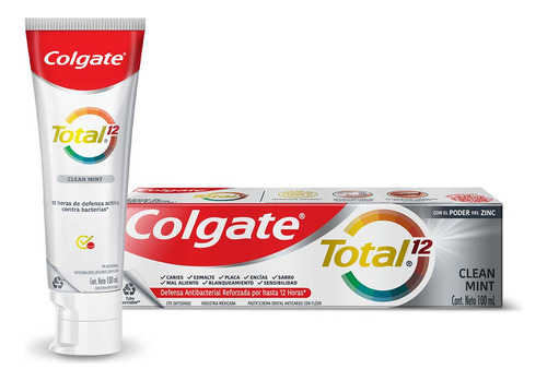 Colgate Total 12 pasta dental Clean Mint 100ml