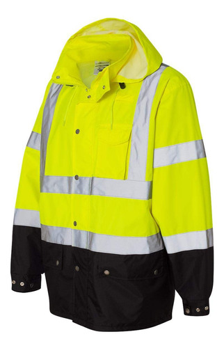 Kishigo Rwj102 Storm Cover Chaqueta Impermeable Alta Adapta