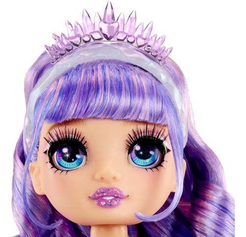 Rainbow High Creative Crystals Muñeca Violet Willow