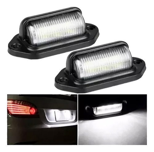 Led Para Patente Vehículos O Carro X2