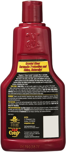 Meguiars Cera Liquida Carnauba Wax 473ml A2216s