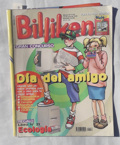 Revista Antigua Infantil * Billiken * N° 4150 Con Recorte