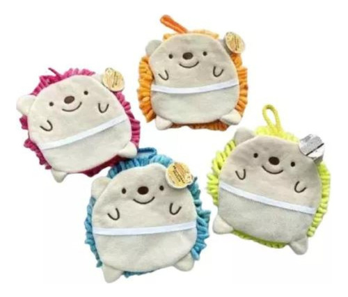 Toalla De Mano De Microfibra P Niños Animalitos 16cm X 16cm