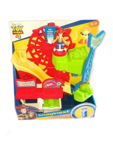 Woody Parque Divertido Set Fisher Price Imaginext Toy Story4
