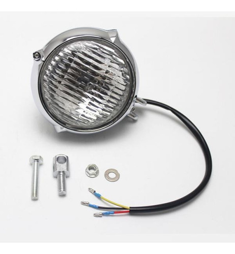 Lámpara Luz De Linterna Motocicleta Para Bobber Chopper -