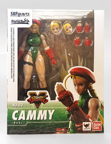 Cammy - S.h. Figuarts - Street Fighter V - Bandai ¡oferta!