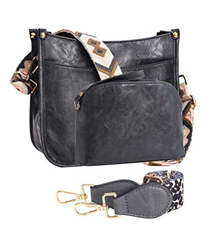 Topttanbo Cross Body Bag Purses For Women With 2 Guitar