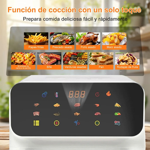 Freidora De Aire Eléctrica Digital Multifuncional Sin Aceite