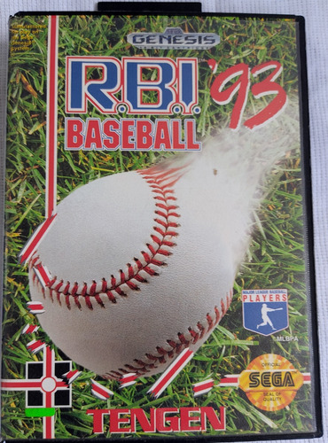 Rbi Baseball 93 Original Para Sega Genesis En Recuerdos Cg