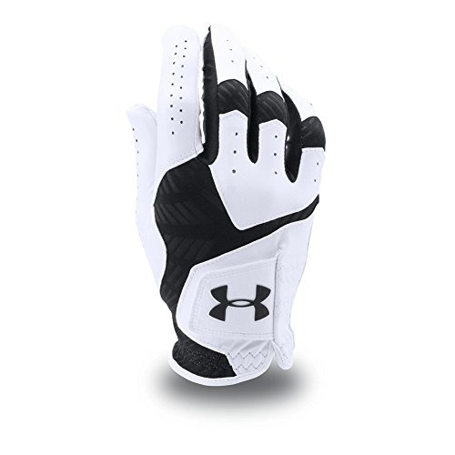 Under Armour Hombres Coolswitch Guante De Golf, Blanco/negro