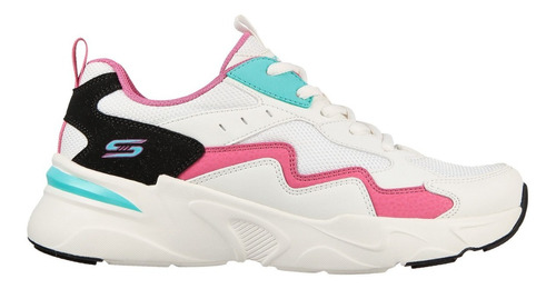 Zapatilla Mujer Skechers Bobs Sport Bamina Zigzag