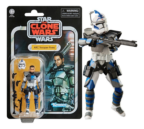 Figura Arc Trooper Fives The Clone Wars Vintage Collection 