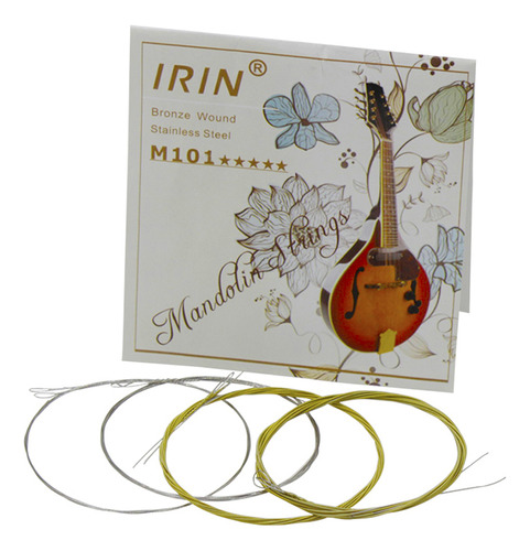 Juego De Cuerdas Para Instrumentos, Plateado, Irin Strings M