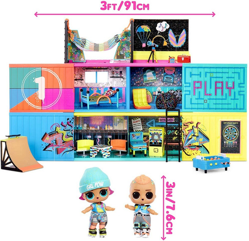Imagen 2 de 4 de L.o.l. Surprise! Clubhouse Playset + 40 Sorpresas!