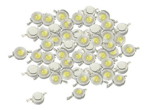 2x 50pcs / Pack 1w Chip De Diodo Led Cob De Smd