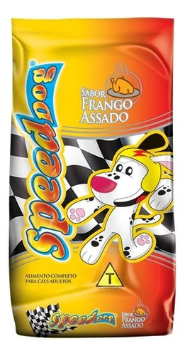 Speed Dog ração cães adultos 10kg frango assado