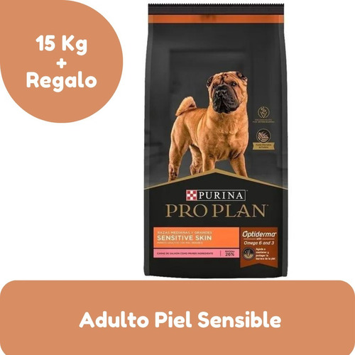 Pro Plan Piel Sensible 15kg + Regalo