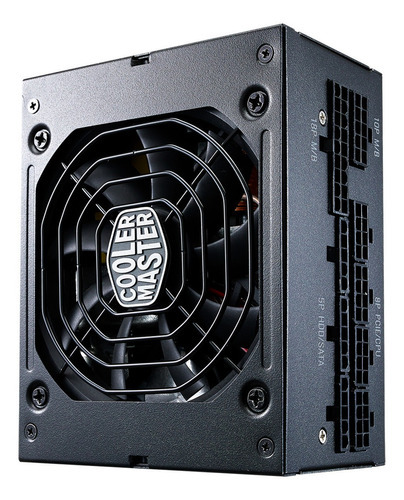 Fuente Cooler Master 850w Gold Sfx mini full Mod.  Color Negro