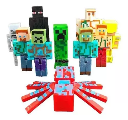 Bonecos Minecraft  MercadoLivre 📦