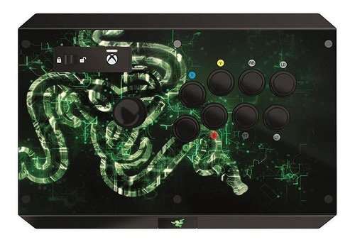 Joystick Razer Atrox negro y verde