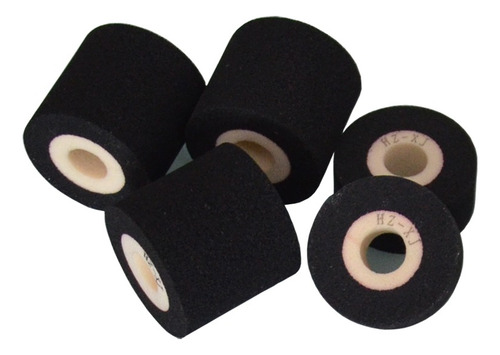 Rodillos Tinta Hot Roll Fechadora Codificadora 32mm X12 Unid Negro