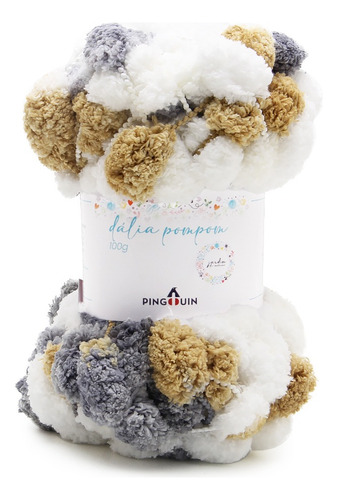 La Dalia Pompom 100g Pingouin Cor 9459- Granula