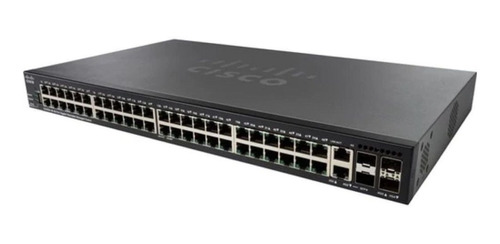 Switch Cisco Sg350x-48 Administrable L2 48 Puertos Gigabit