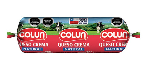 Queso Crema Natural Colun 100gr(2uni)super