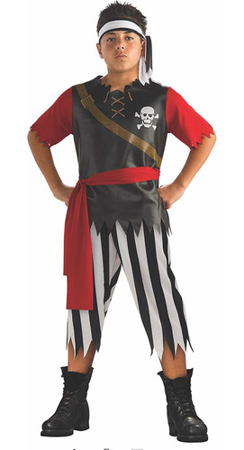 Disfraz De Niño Rey Pirata Rubies Costume 4-6 Años