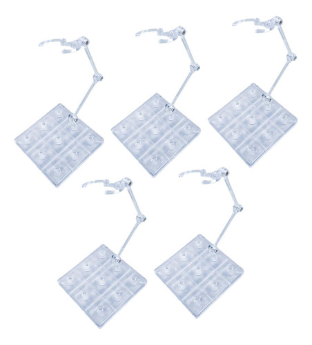 5 Piezas De Soporte Para Modelos De Muñecas, Transparente