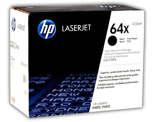 Toner Original Cc364x Hp 64x Negro Impresora P4015 - P4515