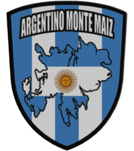 Parche Termoadhesivo Malvinas Y Argentino Monte Maiz