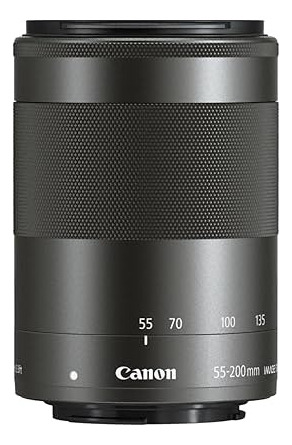 Canon Ef-m 55-200mm F/4.5-6.3 Is Stm Lente Ef-m Negro