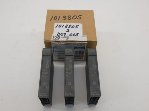 * Lot Of 3* Siemens 6es7 132-4hb12-0ab0 Relay Output Mod Yyx