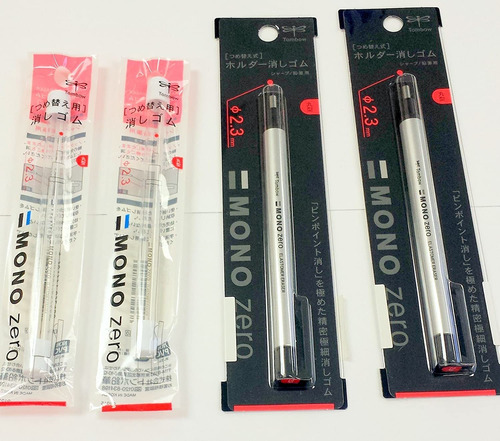 Repuesto Para  Tombow Mono Zero Erasers Pack 6