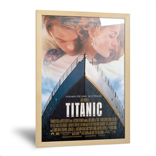Cuadro Titanic Películas Posters Laminas Cine Retro 35x50cm