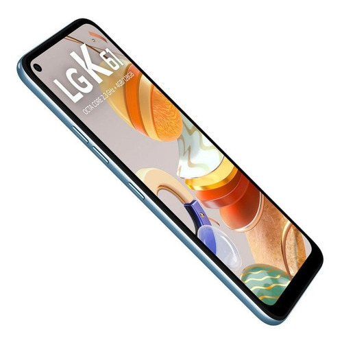 Celular LG K61 Titanio 4gb Ram 128gb Tela 5,63 Camera Quadru