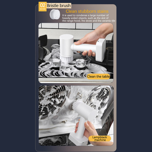 Kit De Cepillo De Limpieza Eléctrico R Multifuncional For E