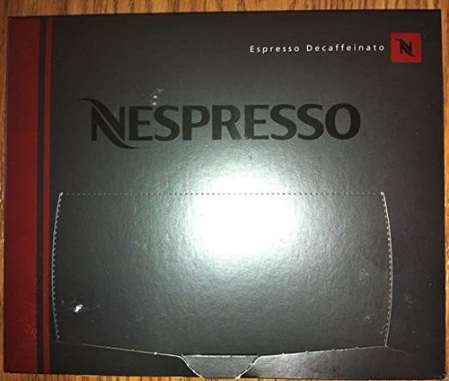 Nespresso Espresso Decaffeinato Cartuchos De Café Pro, 50 Cá