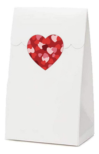 3 Paquete De 2-4 500x Pegatinas De Corazón, Rollo 3 Piezas