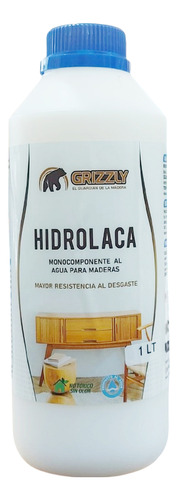 Hidrolaca P/madera Al Agua X 1lt Brillante + Pincel Agustina