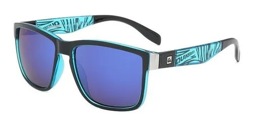 Óculos de sol masculino QUIKSILVER SHORELINE cristal fumaça/cinza