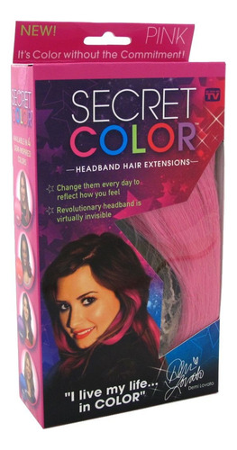 Secret Color Headband Hair Extensions Pink (2 Pack) By Secre