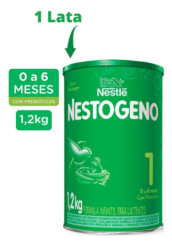 Fórmula Infantil Sem Glúten Nestlé Nestogeno 1 Lata 1.2kg