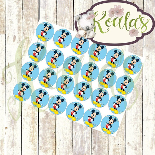 Mickey Mouse Mega Kit Imprimible Editable + Candy Bar