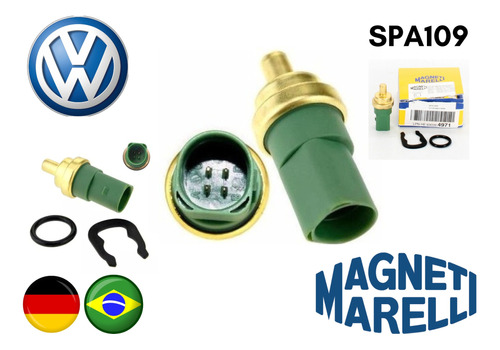 Valvula De Temperatura 4 Pines Verde Volkswagen Fox Bora