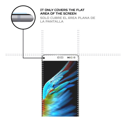 Protector Mica Pantalla Para Innjoo Max 2 Plus